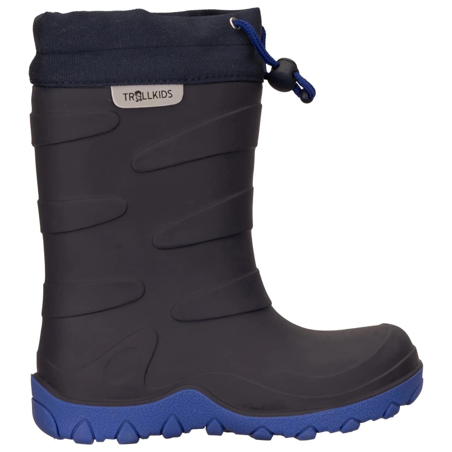 Детски гумени ботуши Trollkids Kid's Torsvag Thermo Winter Rubber Boots Wellington boots - Navy / Royal Blue