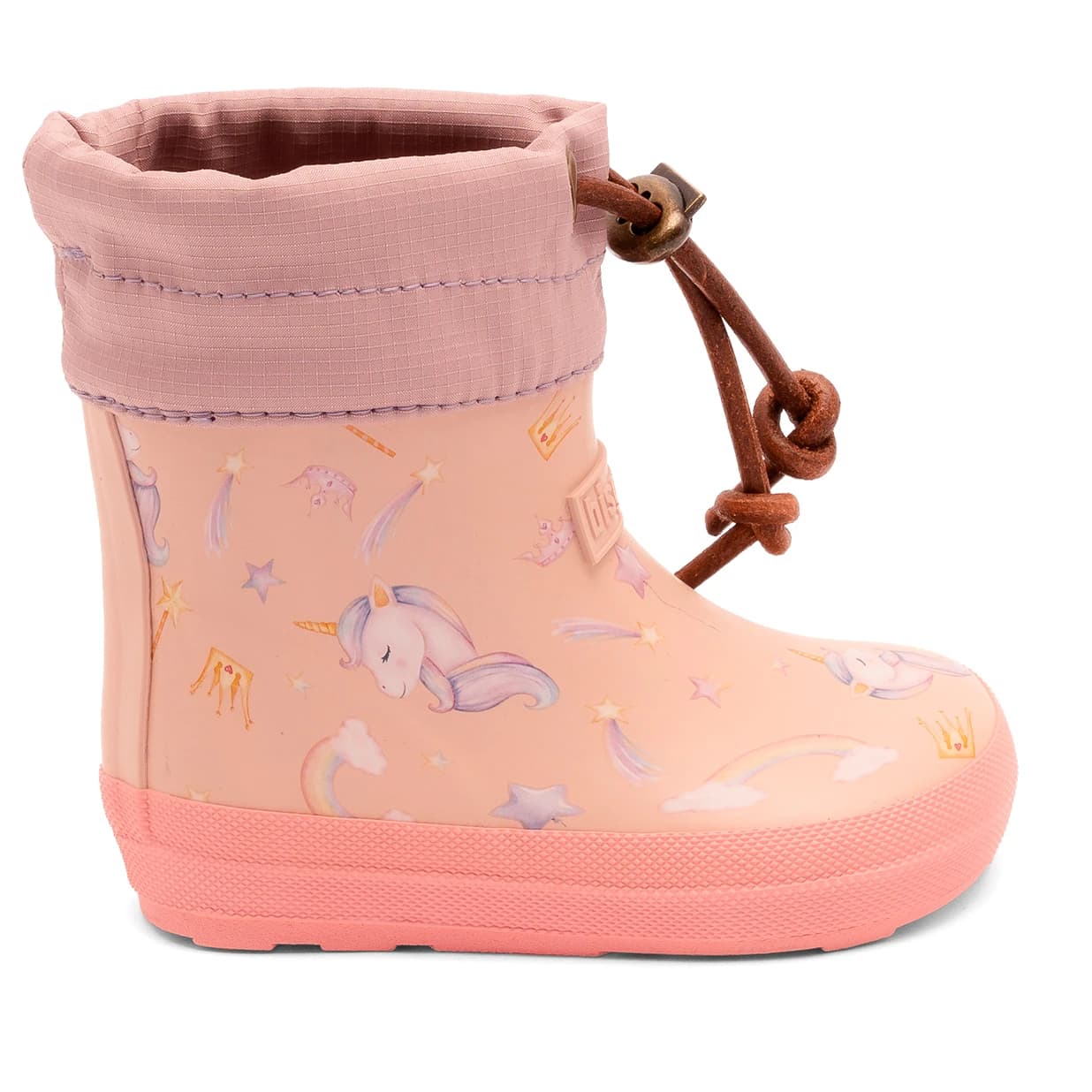 Детски гумени ботуши Bisgaard Kid's Barefoot Thermo Rubber Wellington boots - Unicorn
