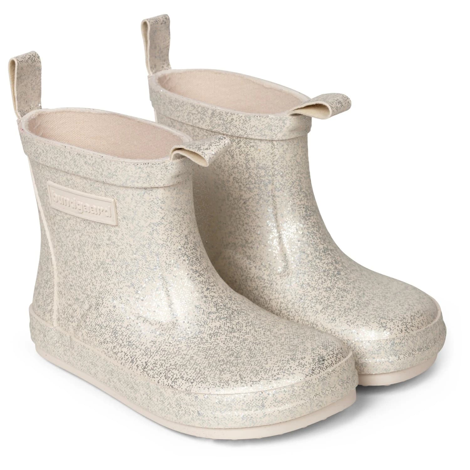 Детски гумени ботуши Bundgaard Kid's Misty Wellington boots - Ivory Sparkle