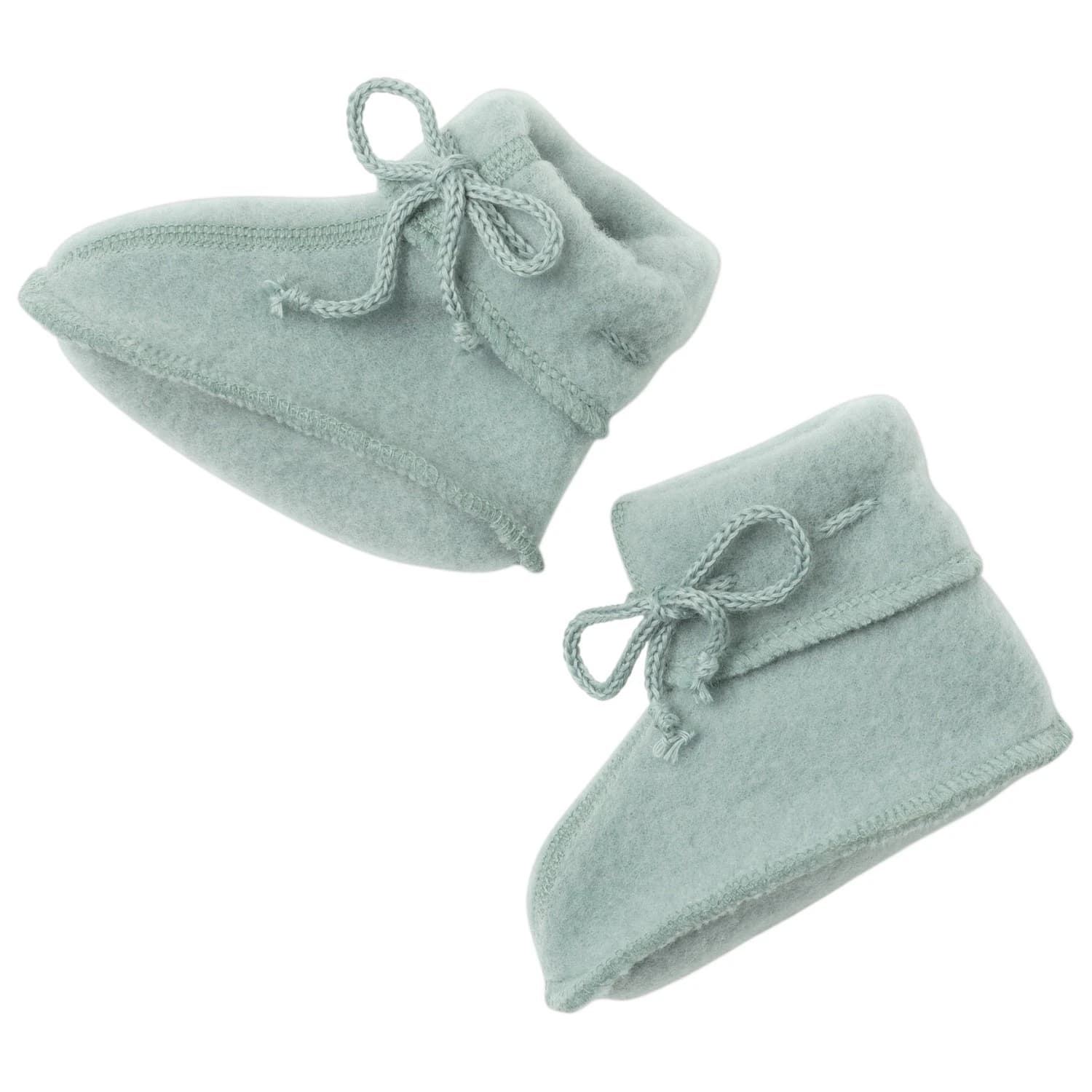 Пантофи Engel Baby Booties with Ribbon Slippers - Bergblau Melange