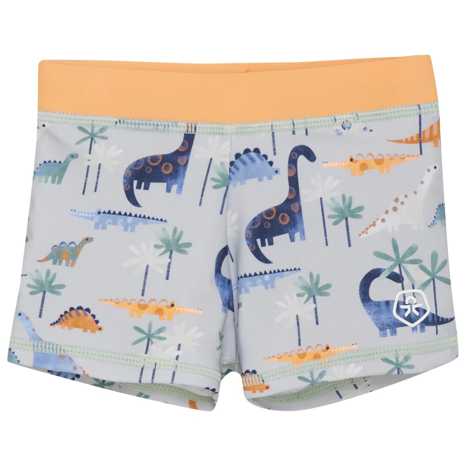 Детски бански шорти от ликра Color kids Baby Trunks AOP Lycra - Deep Sea