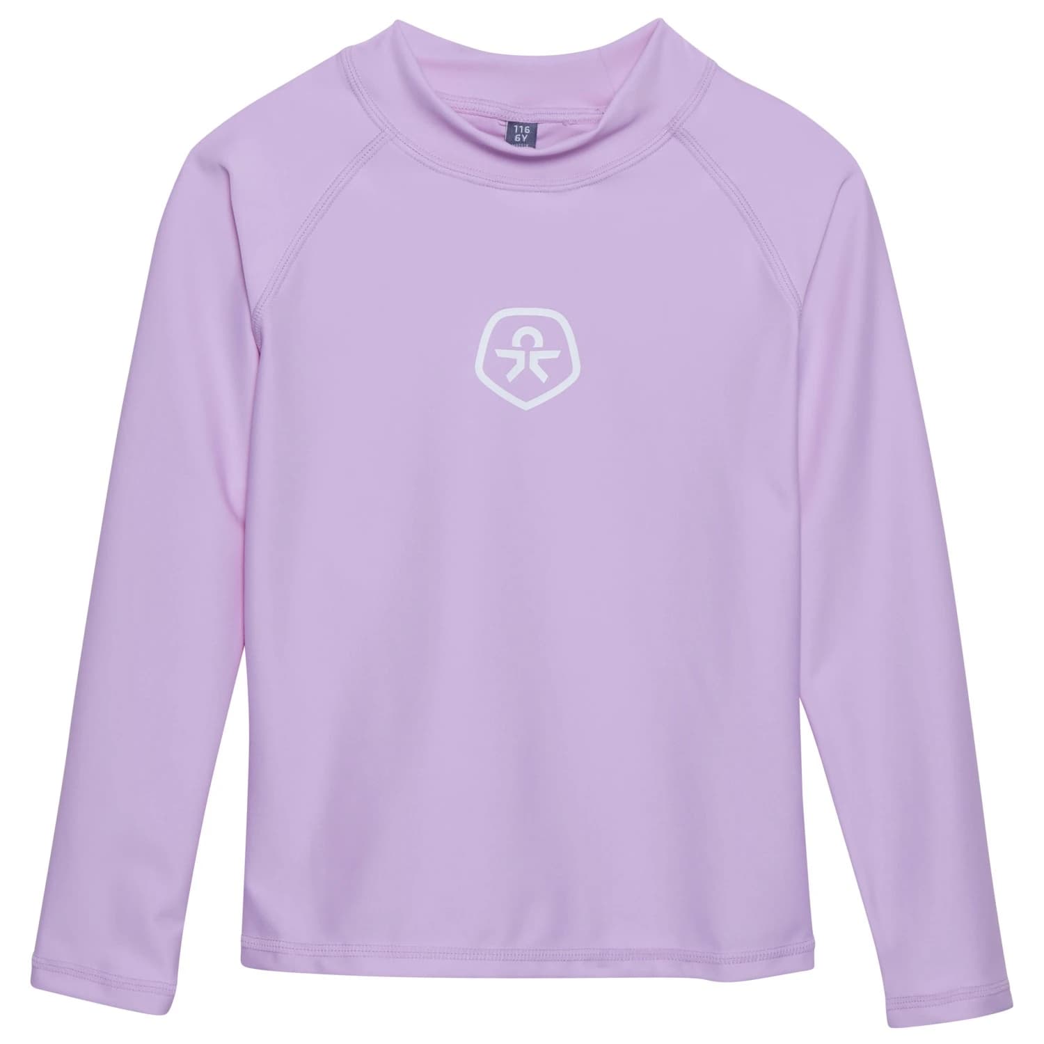 Детска плажна тениска от ликра Color Kids Kid's T-Shirt L/S Solid Lycra - Lavender Mist