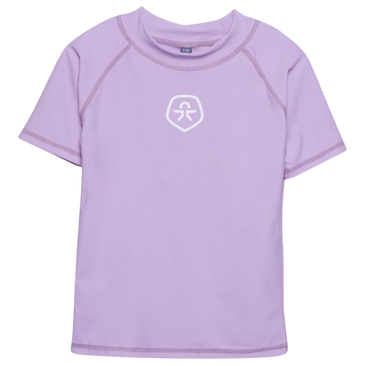 Детска плажна тениска от ликра Color Kids Kid's T-Shirt Solid Lycra - Lavender Mist