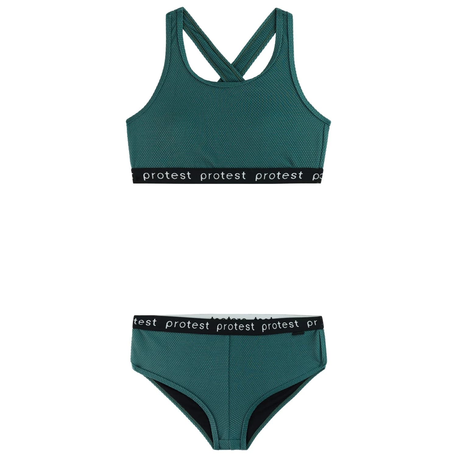 Детски комплект бикини Protest Kid's PRTBeau Bikini Bikini - Laurel Green