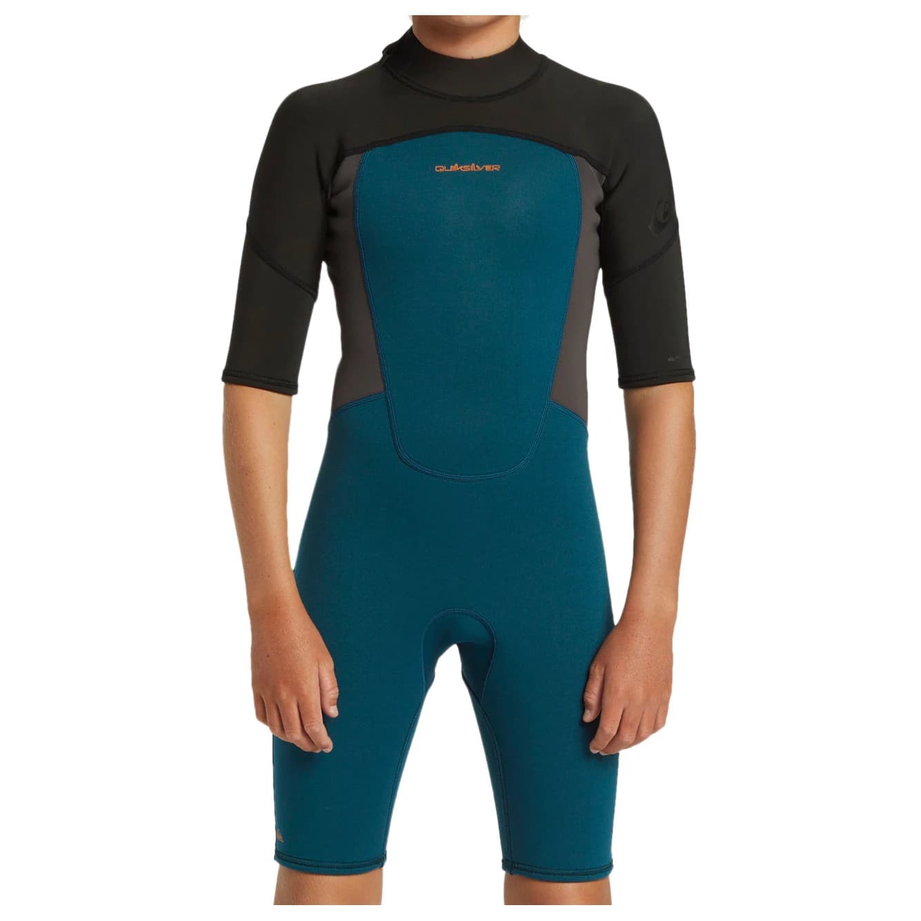 Неопренов костюм Quiksilver Boy's 2/2 Prologue S/S SP Back Zip Wet suit - Midnight Turquoise