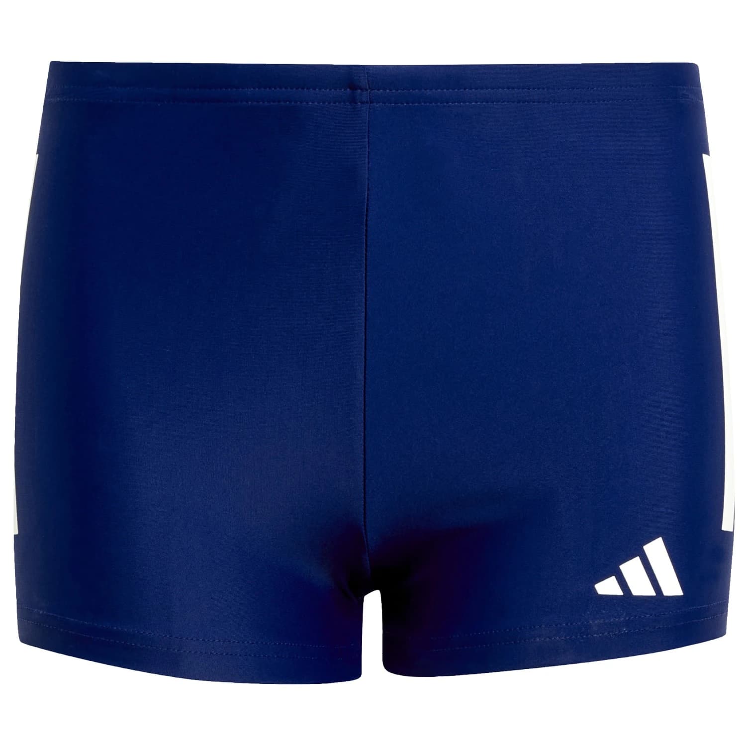 Детски бански слипове adidas Kid's 3 Stripes Bold Boxer Swim brief - Dark Blue / White