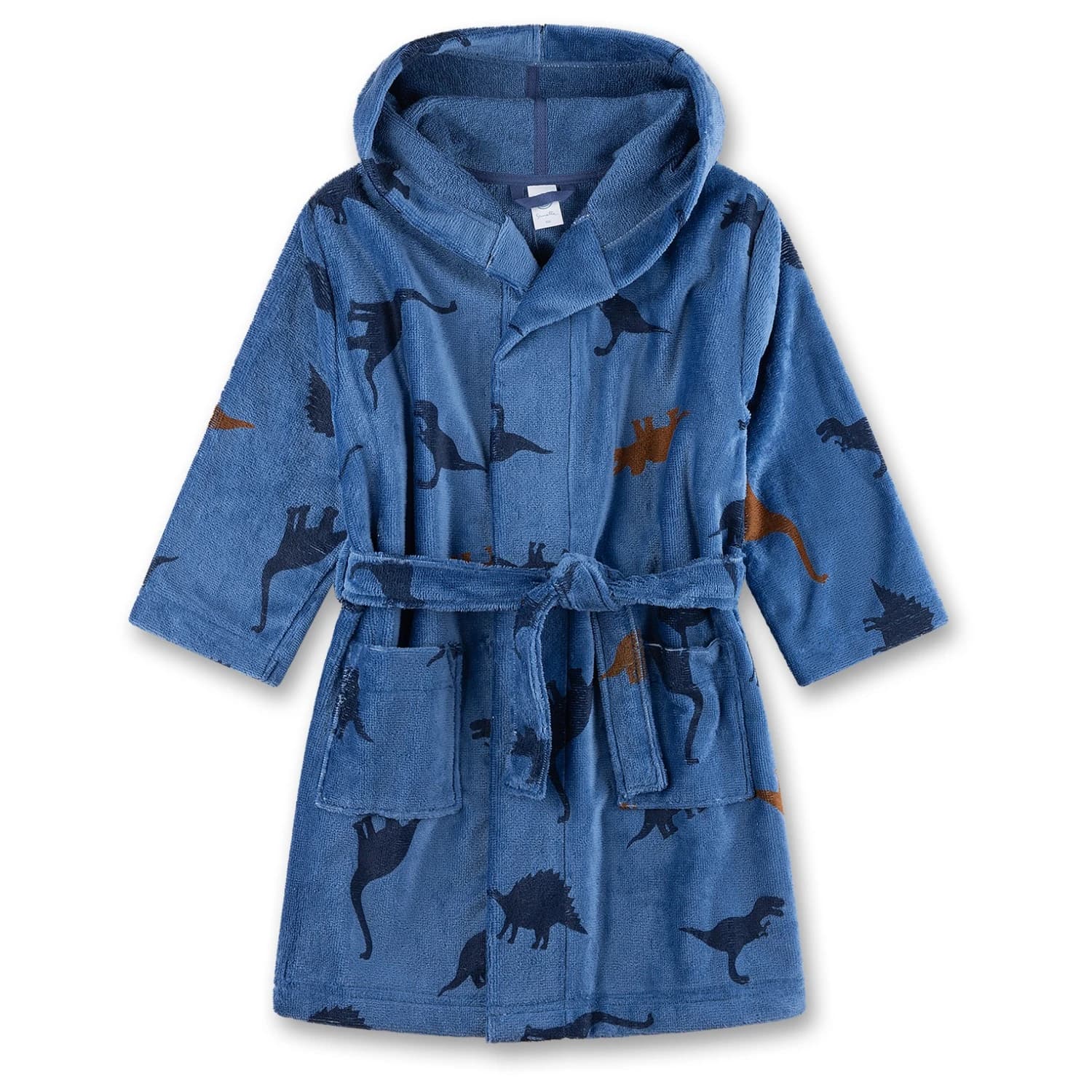 Детски халат Sanetta Kid's Bathrobe AOP Bathrobe - Navy