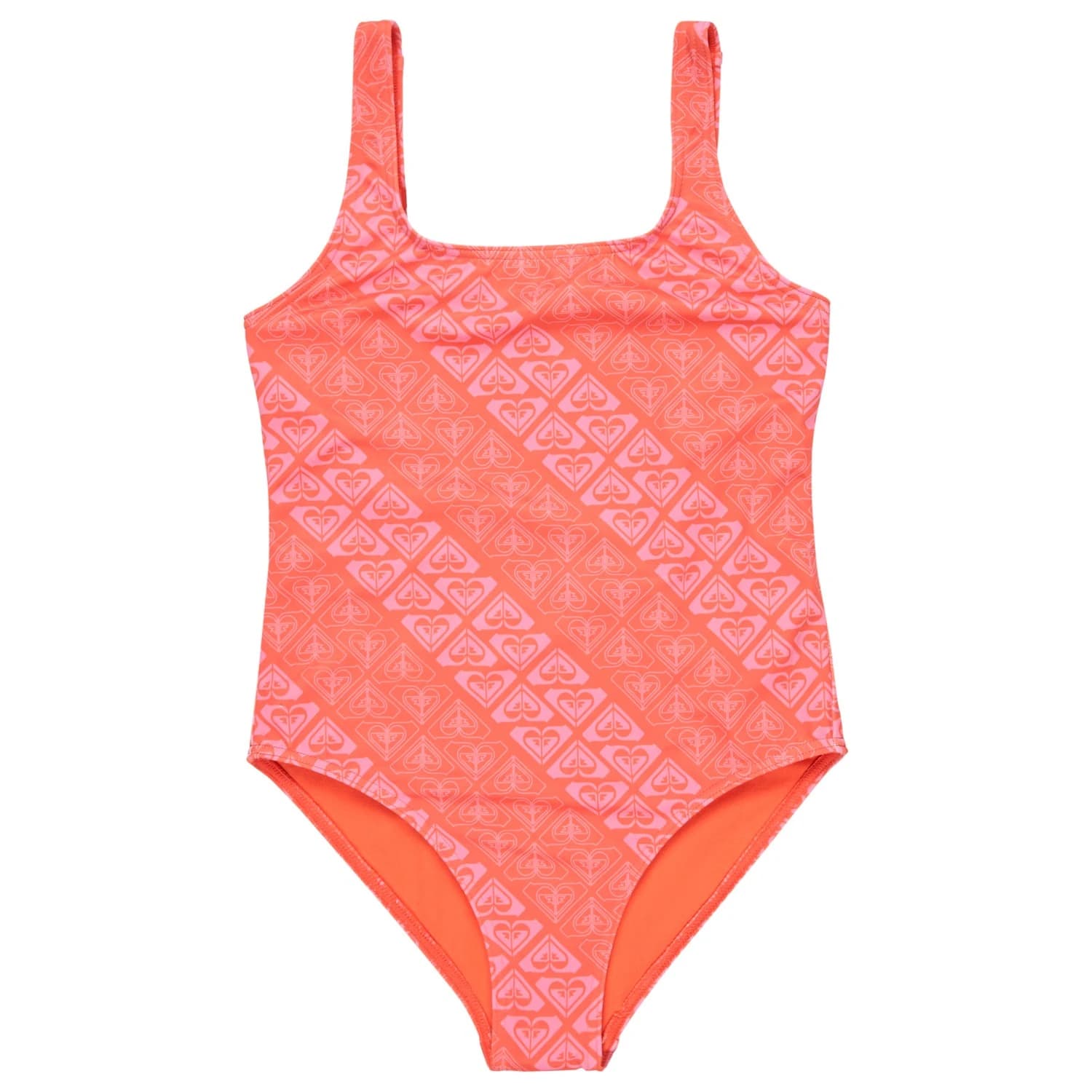 Бански костюм Roxy Girl's Heart N Soul One Piece Swimsuit - Emberglow Heart N Soul