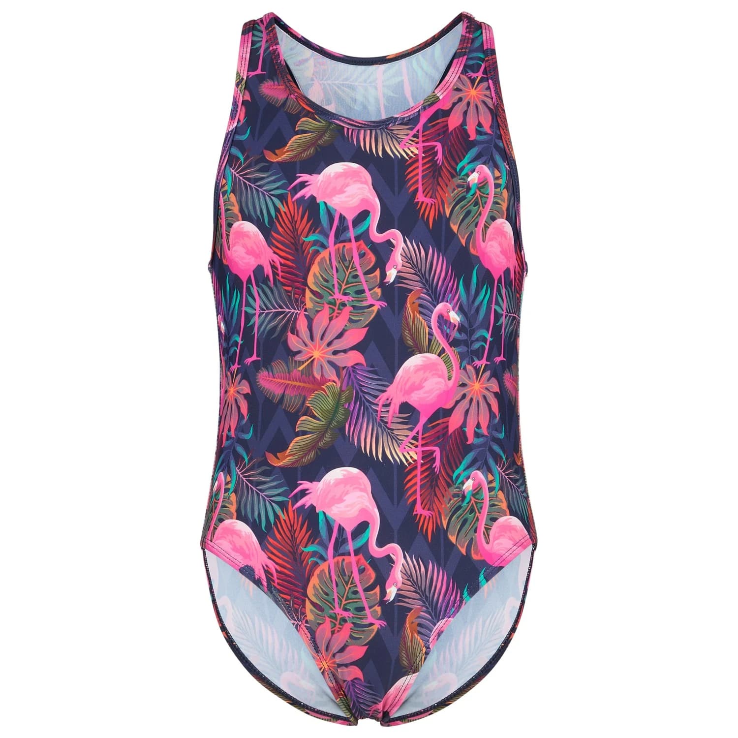 Детски комплект бикини Heber Peak Kid's SeapineHe. Swimsuit Swimsuit - Flamingo Multi Print