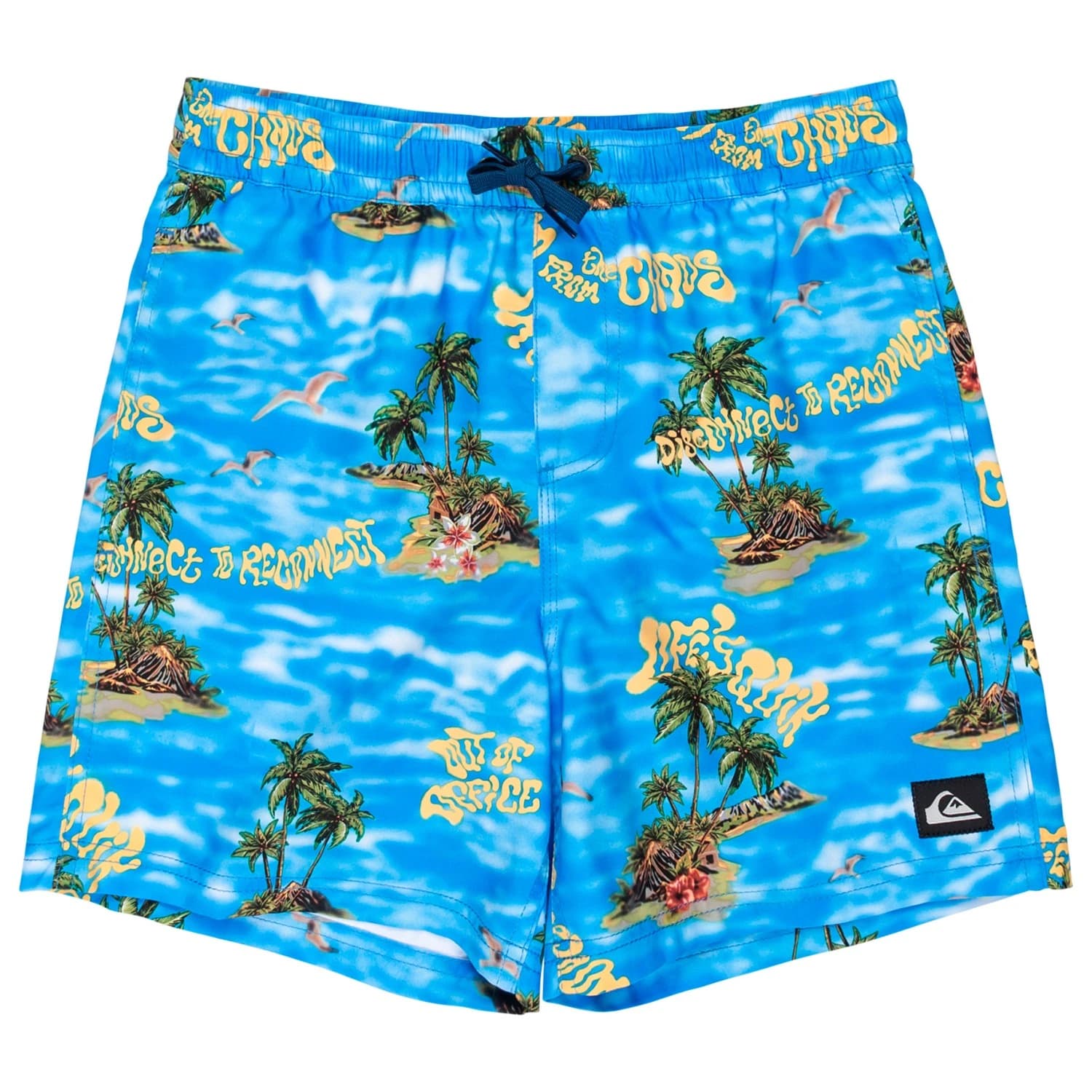Детски бордшорт Quiksilver Kid's Everyday Straight Volley 14 Boardshorts - Coronet Blue Naturama