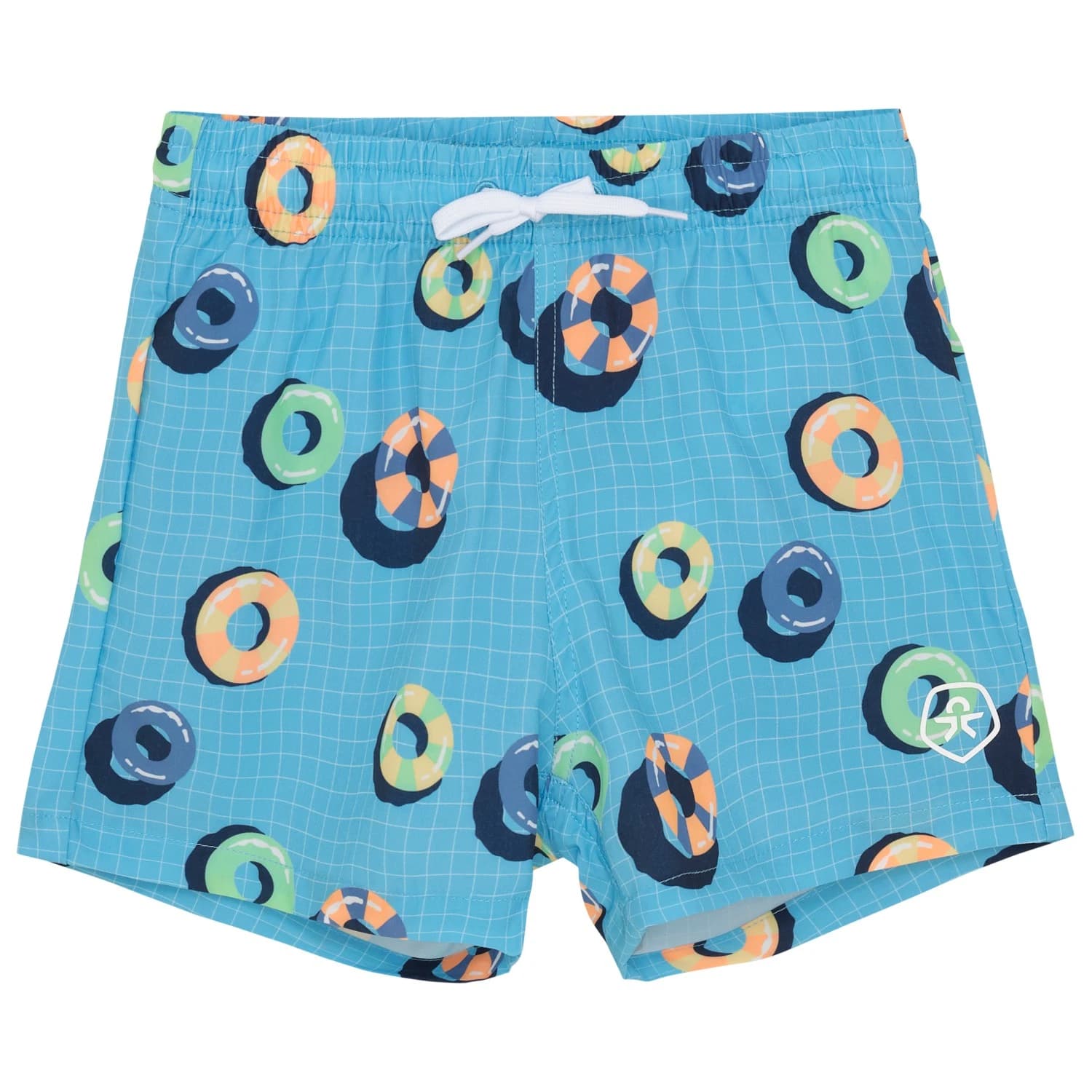 Детски бордшорт Color kids Kid's Swim Shorts AOP Boardshorts - River Blue