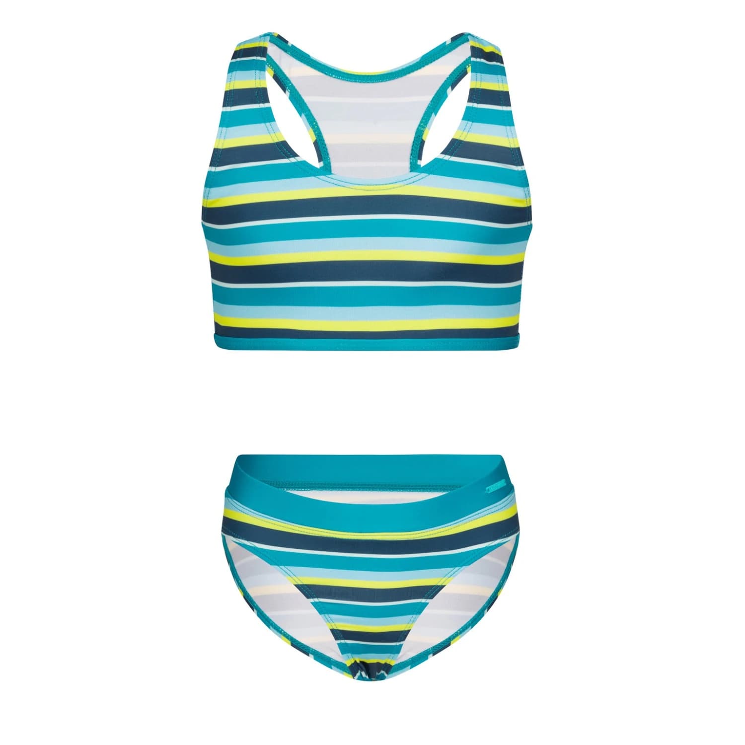 Детски комплект бикини Trollkids Girl's Kvalvika Bikini Bikini - Lagoon Blue / Dark Turquoise