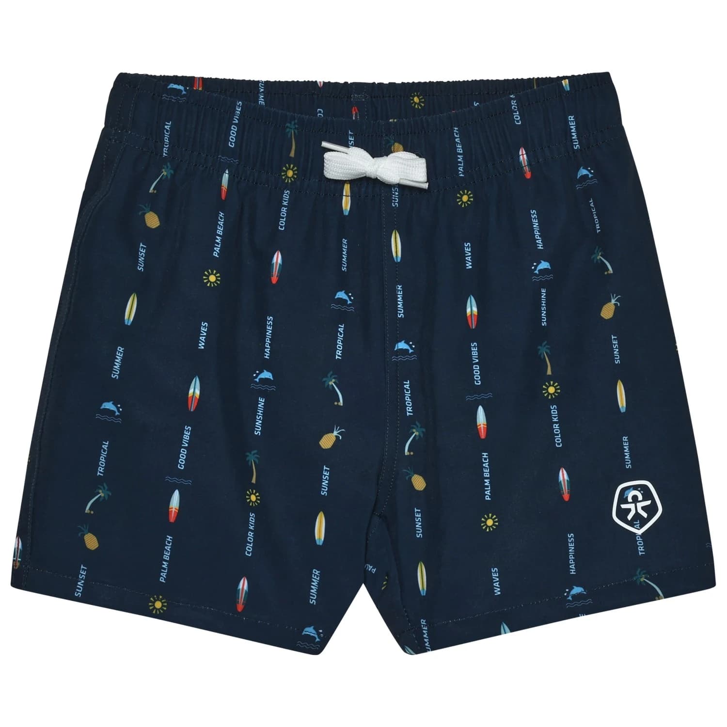 Детски бордшорт Color Kids Kid's Swim Shorts AOP Boardshorts - Dress Blues