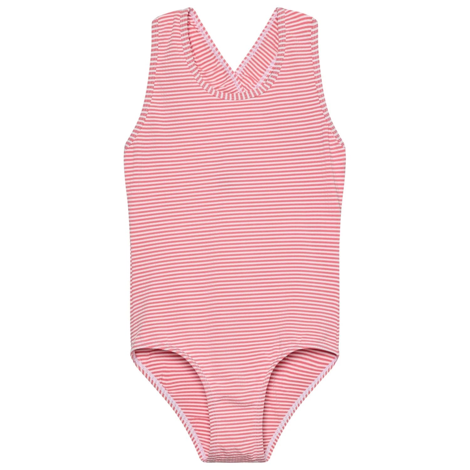 Детски бански костюм Color kids Kid's Swimsuit Seersucker Swimsuit - Pink Lemonade