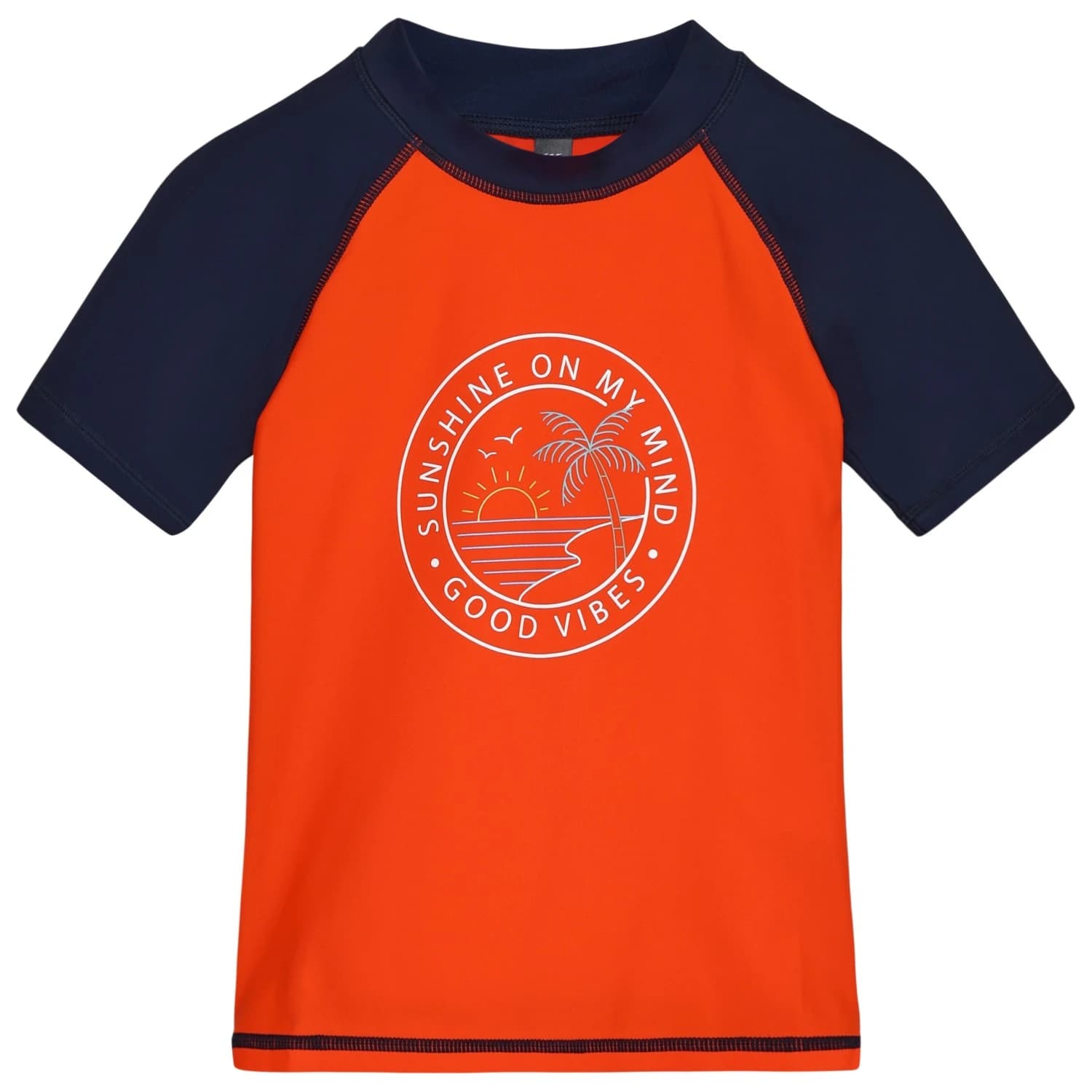 Детска плажна тениска от ликра Color kids Kid's T-Shirt with Print Lycra - Grenadine