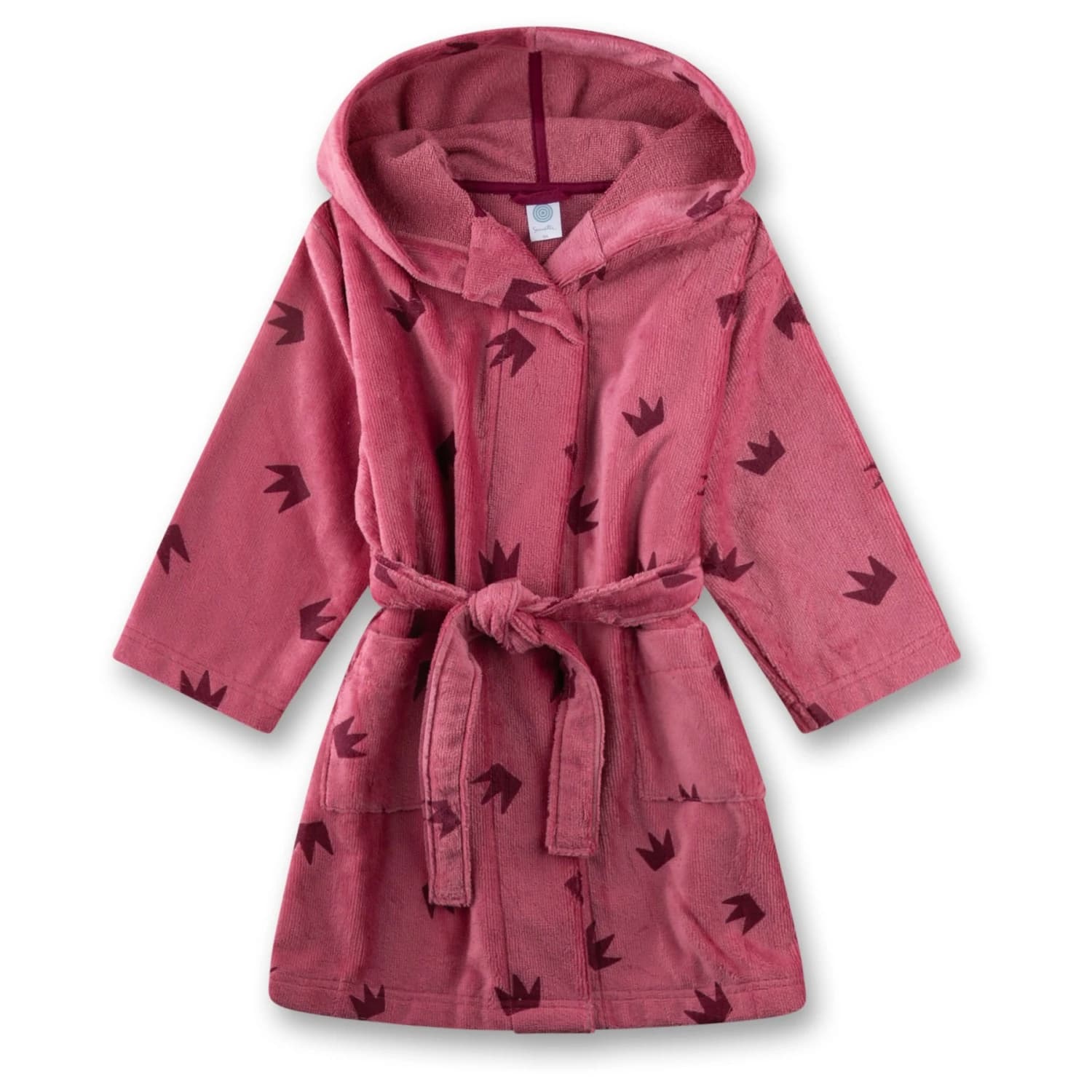 Детски халат Sanetta Kid's Bathrobe 233777 Bathrobe - Purple Rose