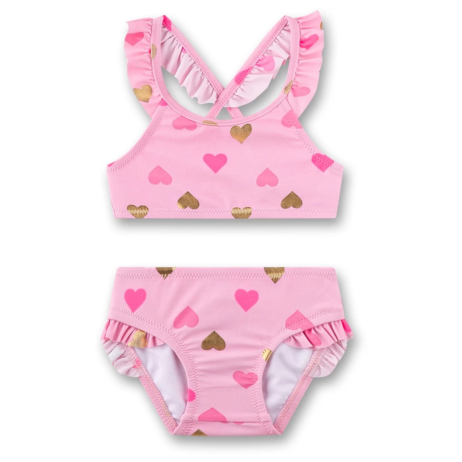 Детски комплект бикини Sanetta Kid's Bikini 430583 Bikini - Prism Pink