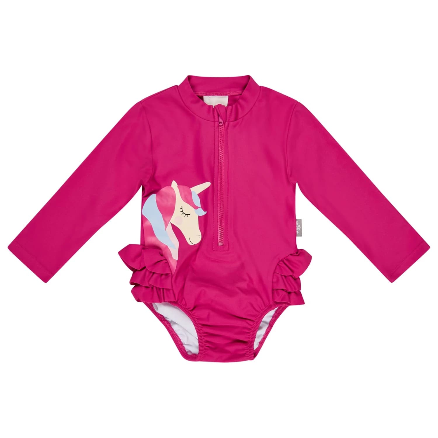 Детски бански костюм Sterntaler Kid's Badeanzug Einhorn Swimsuit - Purpur