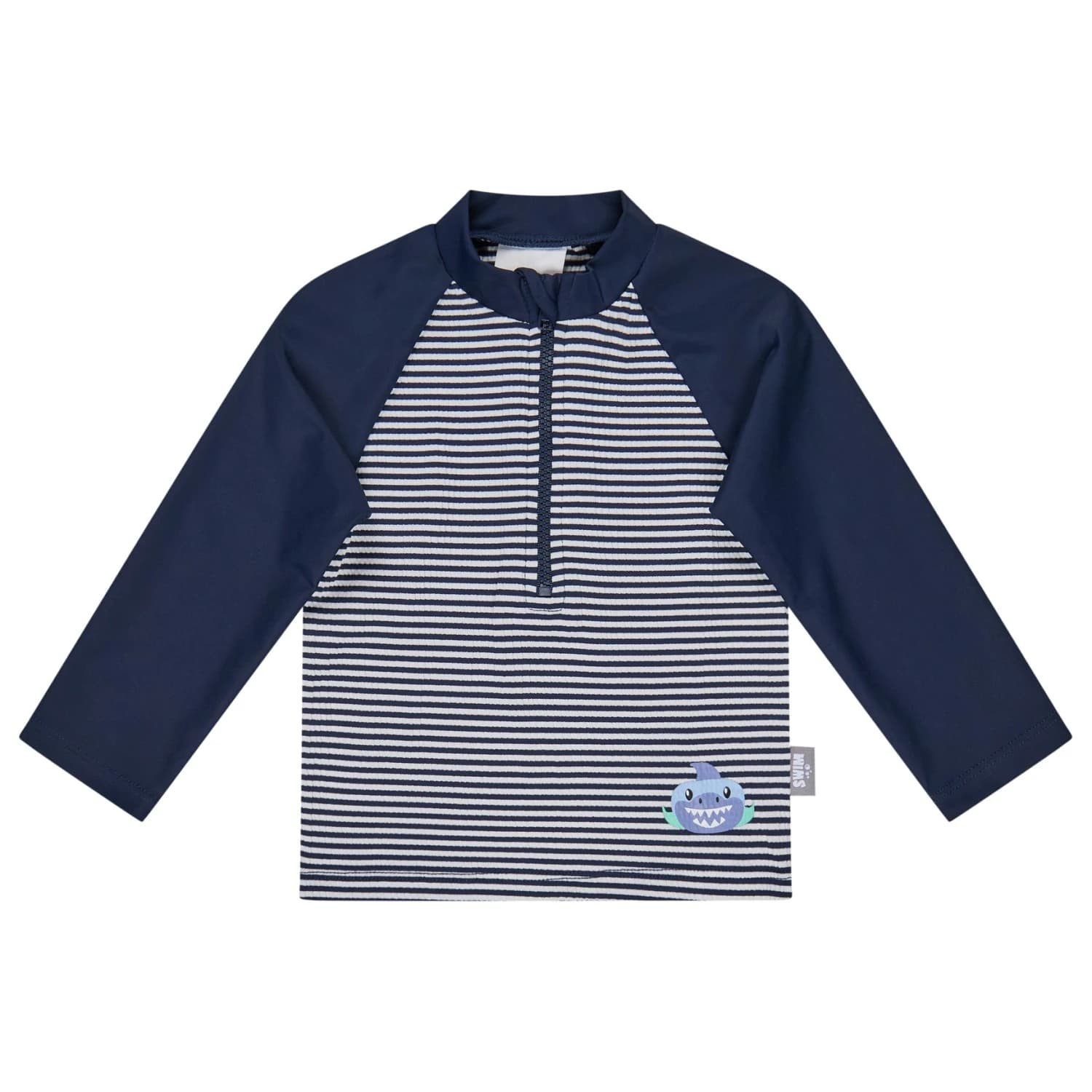 Детска плажна тениска от ликра Sterntaler Kid's Long-Sleeve Swim Shirt Shark Lycra - Marine
