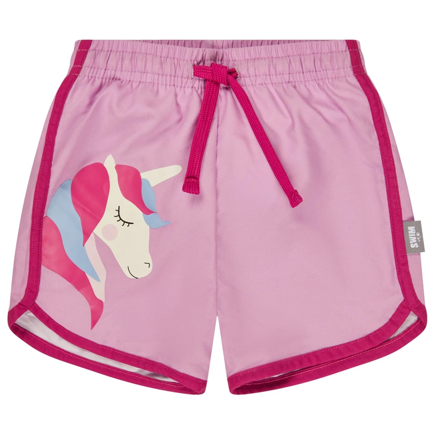 Детски бордшорт Sterntaler Kid's Badeshorts Einhorn Boardshorts - Perlrosa