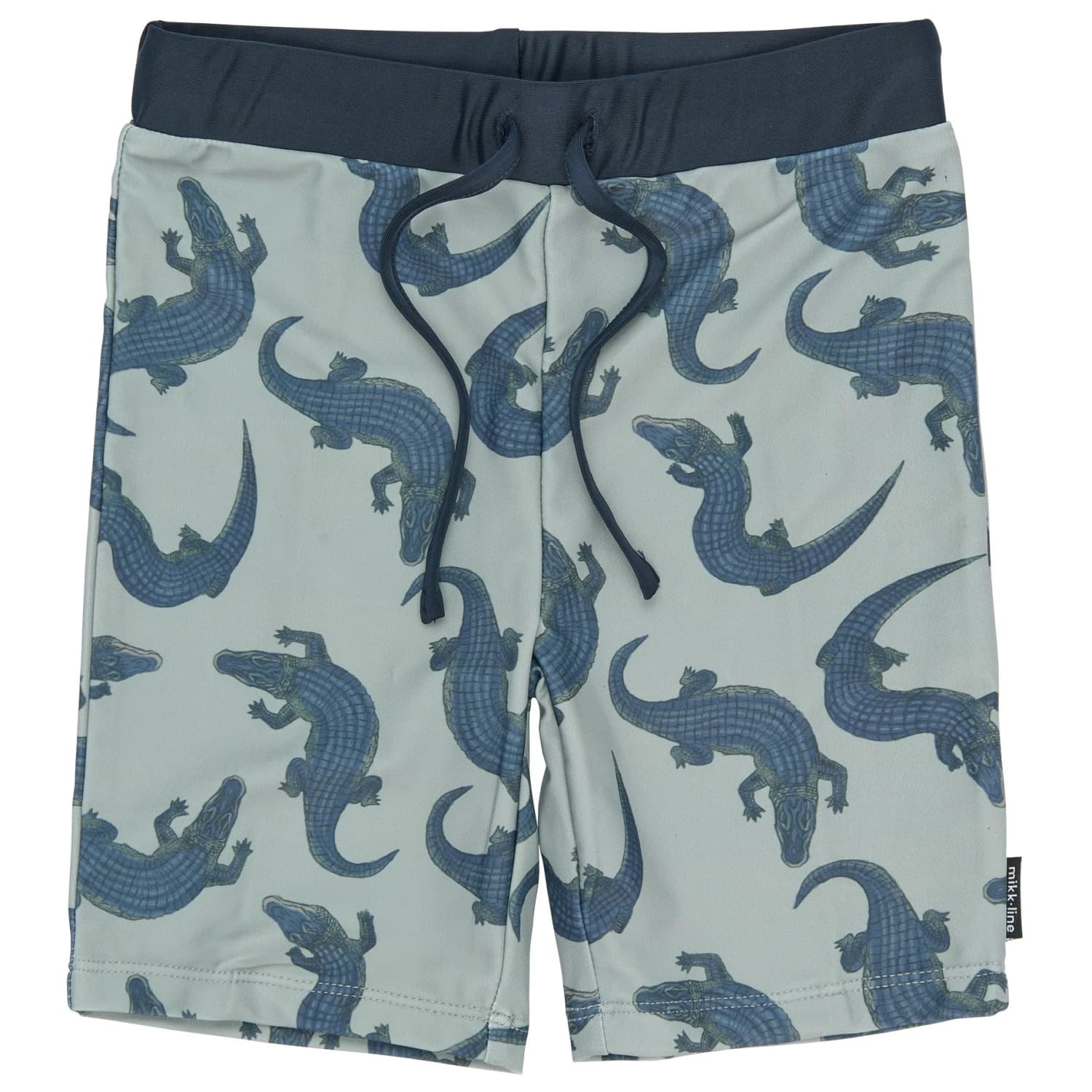 Детски бански слипове Mikk-Line Kid's Swim Pant UV Long AOP Swim brief - Croco AOP