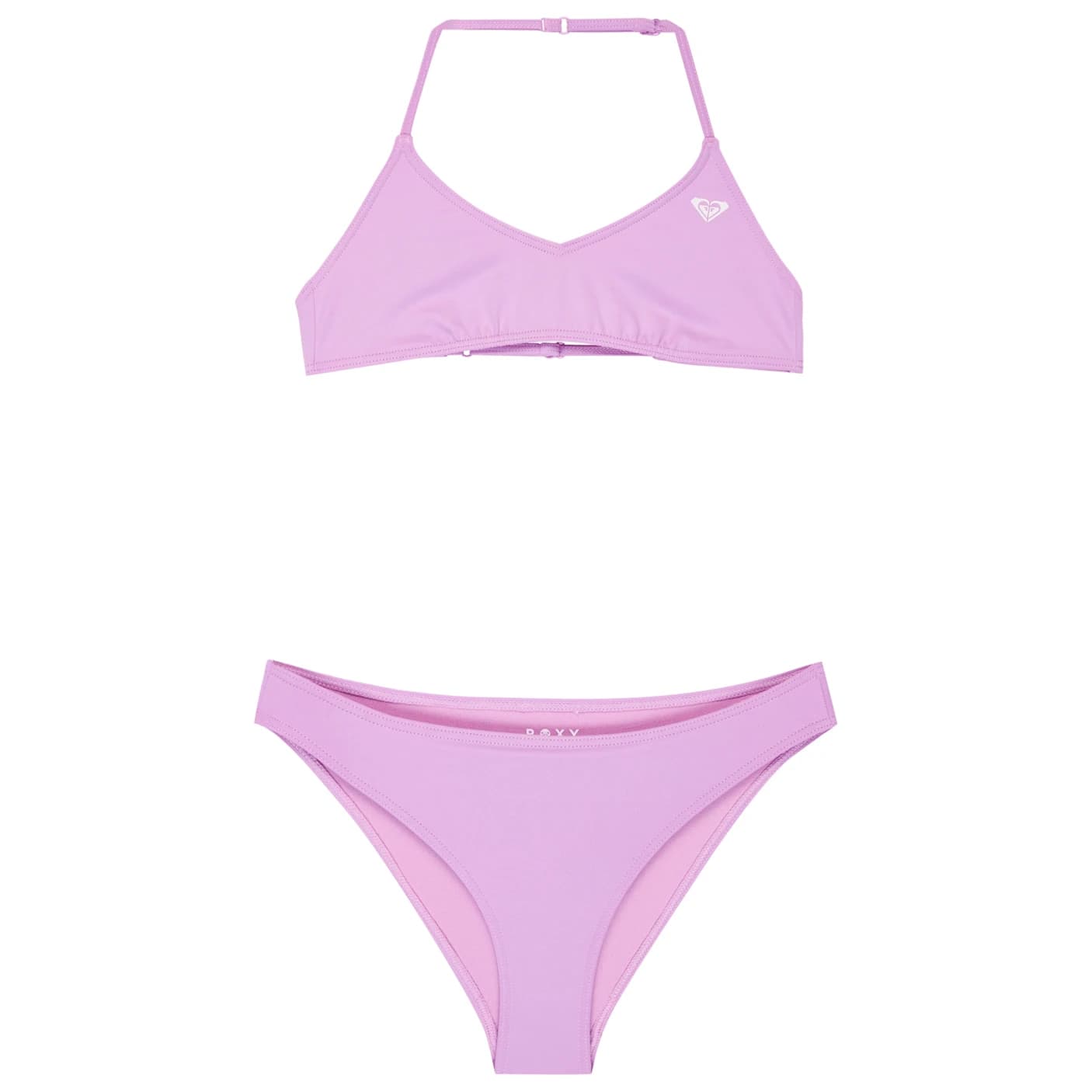 Детски комплект бикини Roxy Kid's Solid Active RG Tri Bra Set Bikini - Crocus Petal