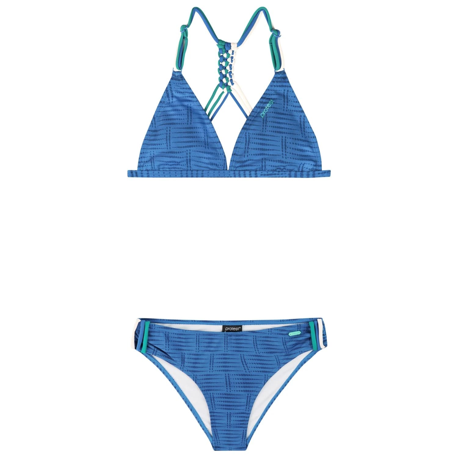 Детски комплект бикини Protest Kid's PRTFimkes Triangle Bikini Bikini - Gladio Blue