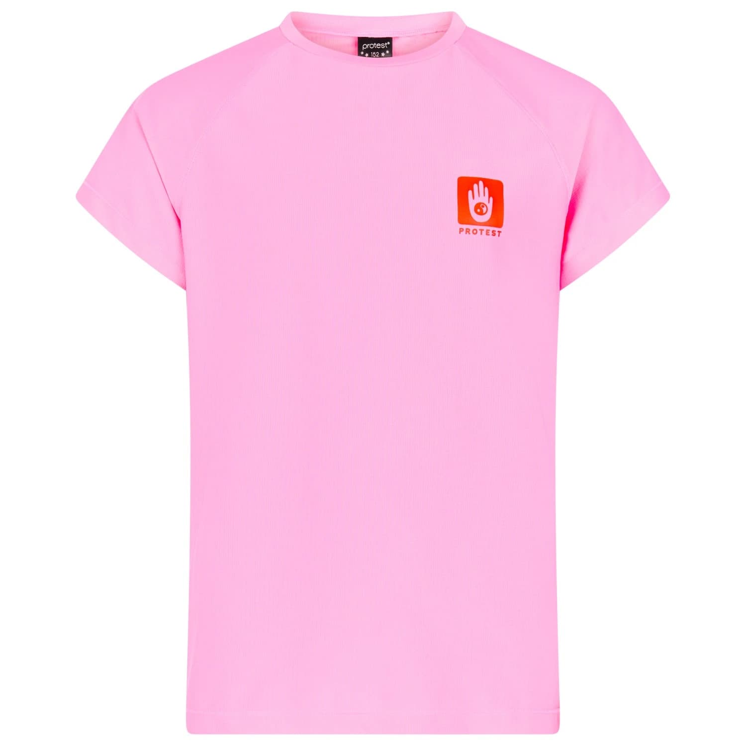 Детска плажна тениска от ликра Protest Kid's PRTSherrys Surf T-Shirt Lycra - Cheeky Pink