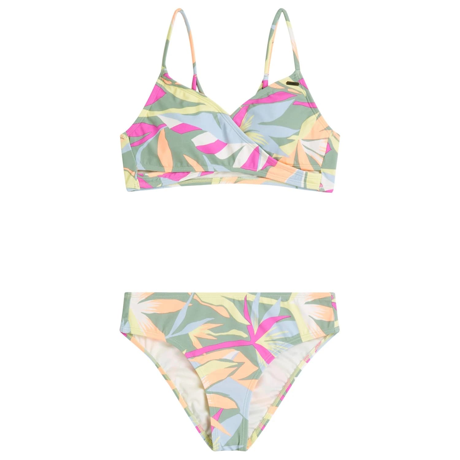 Детски комплект бикини O'Neill Kid's Baay Bikini Set Bikini - Green Womens Tropicana