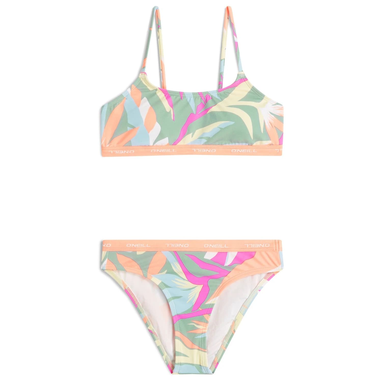 Детски комплект бикини O'Neill Kid's Sport Bikini Set Bikini - Green Womens Tropicana