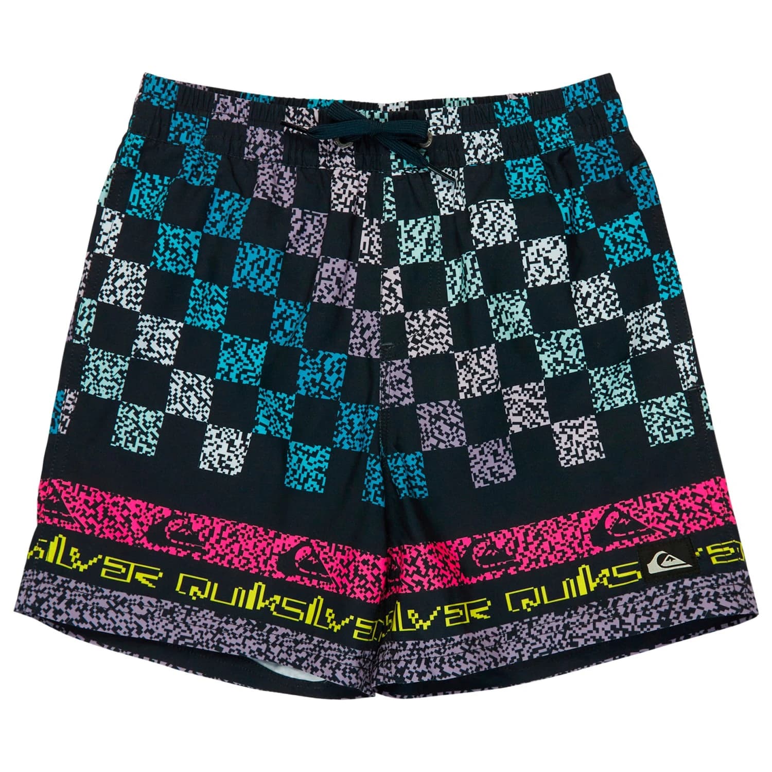 Детски бански слипове Quiksilver Kid's Everyday Printed Volley 14'' Swim brief - Dark Navy Next Gen