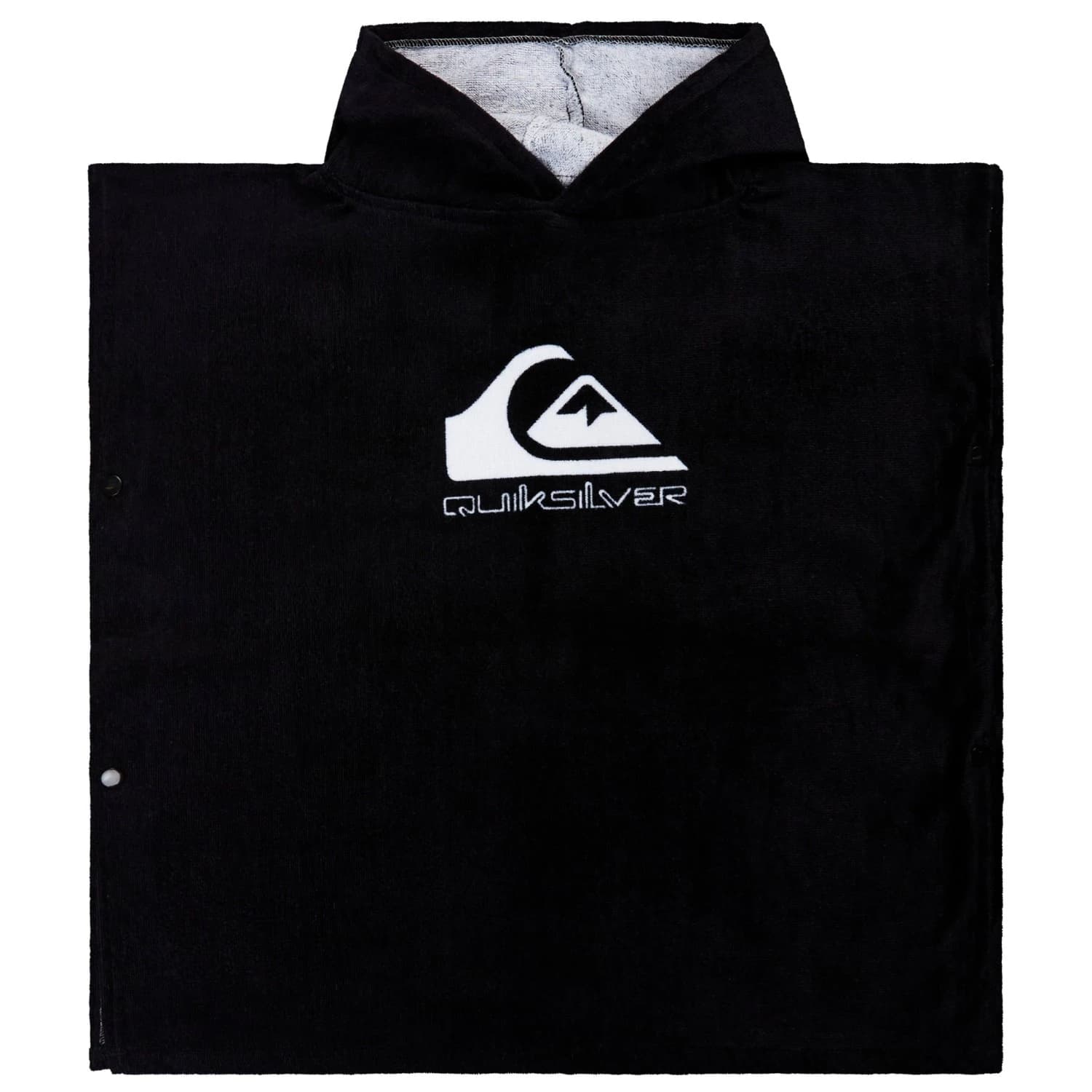 Детско пончо за сърф Quiksilver Kid's Hoody Towel Surf poncho - Black