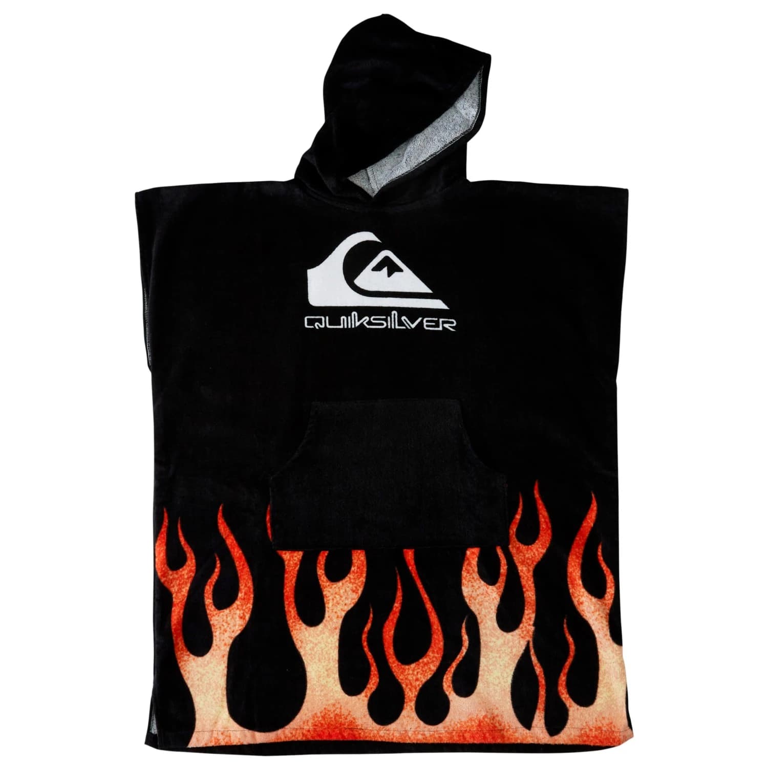 Пончо за сърф Quiksilver Youth's Hoody Towel Surf poncho - Black