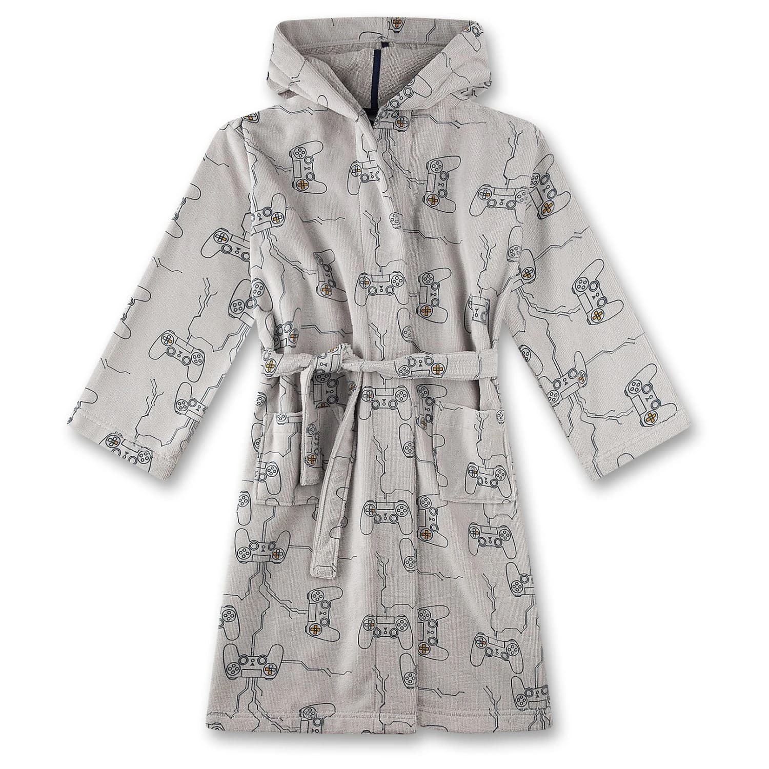 Халат Sanetta Boy's Bathrobe - Hellgrau Melange