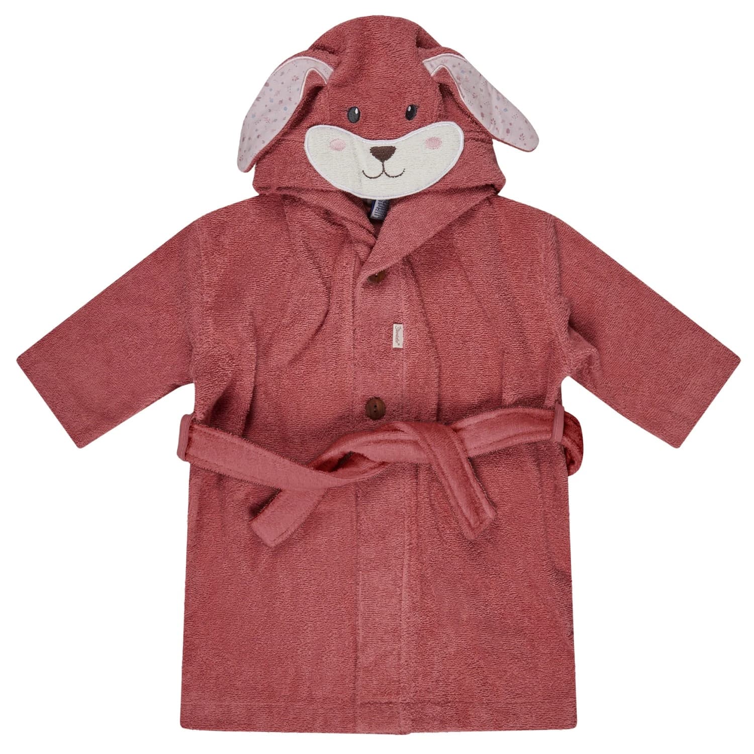 Детски халат Sterntaler Kid's Bademantel Hanni Bathrobe - Perlrosa