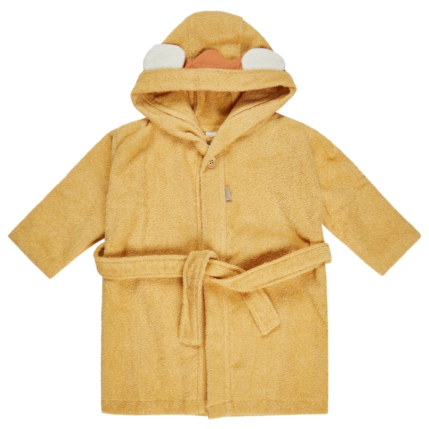 Детски халат Sterntaler Kid's Bademantel Löwe Leo Bathrobe - Ocker