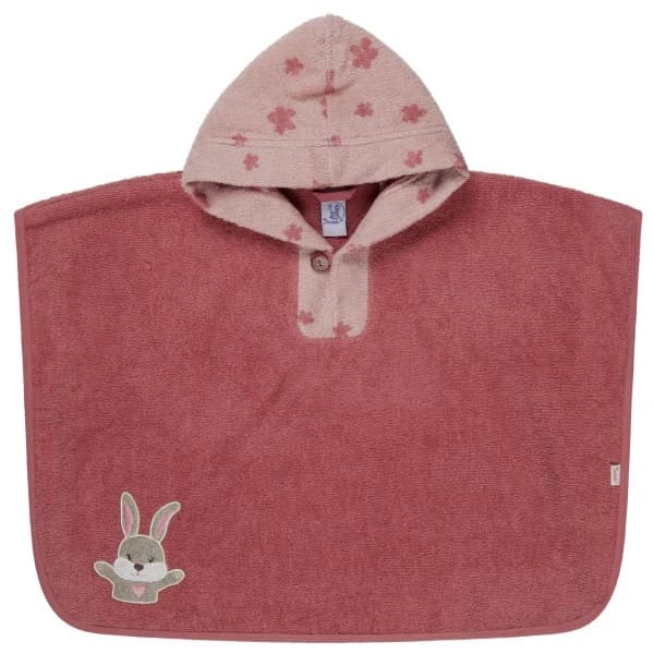 Детско пончо за сърф Sterntaler Kid's Badeponcho Surf poncho - Perlrosa / Hanni