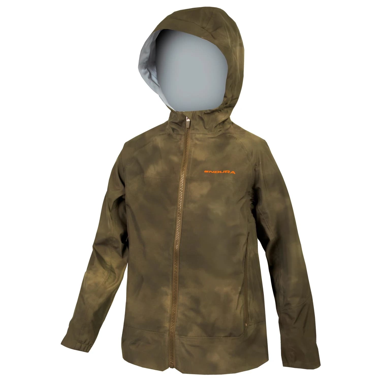 Детско водоустойчиво яке за колоездене Endura Kid's MT500 Waterproof Jacket Cycling jacket - Tweed Green