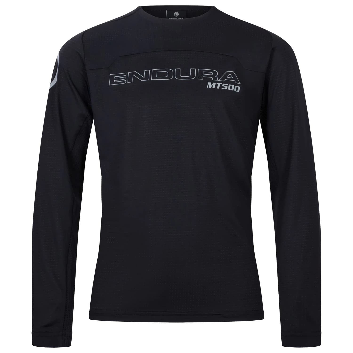 Детска фланелка с дълъг ръкав за колоездене Endura Kid's MT500 Burner Trikot Langarm Cycling jersey - Schwarz