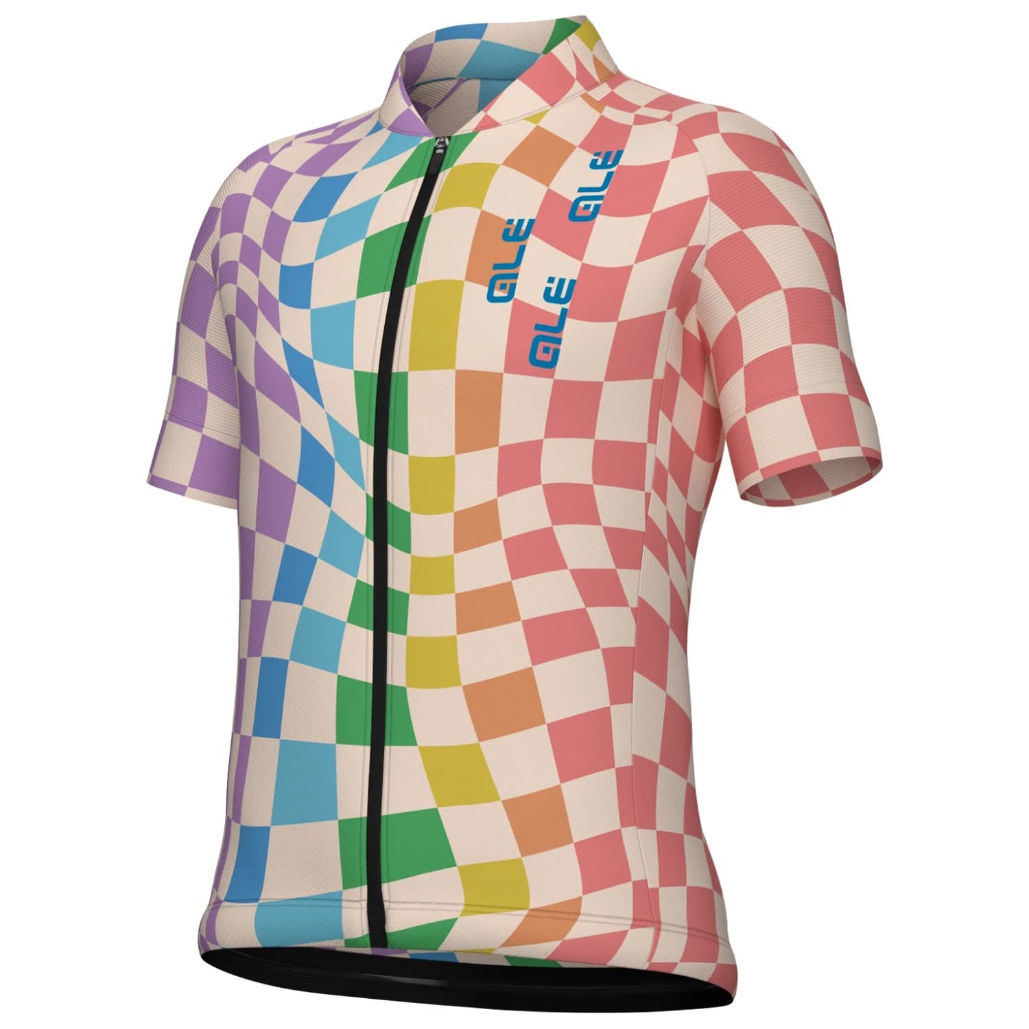 Детска фланелка с къс ръкав за колоездене Alé Kid's Multiverso 2.0 S/S Jersey Cycling jersey - Multicolor