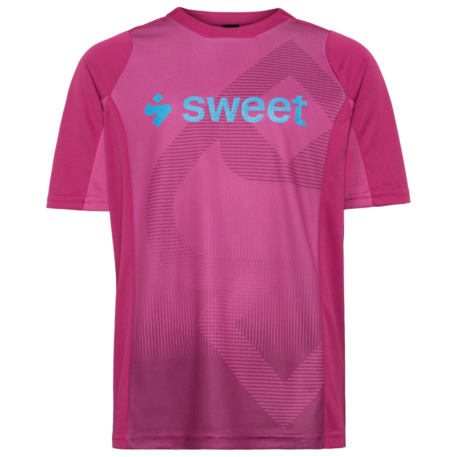 Детска фланелка с къс ръкав за колоездене Sweet Protection Kid's Hunter II Trail T-Shirt Cycling jersey - Fuchsia