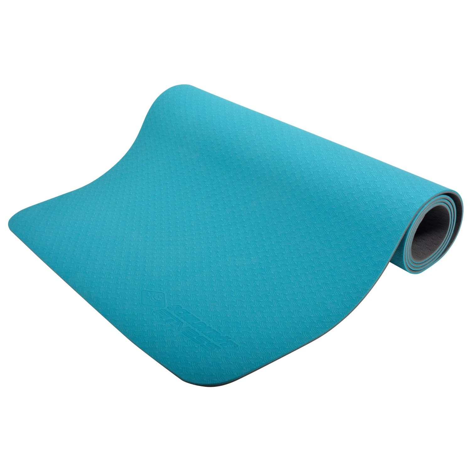 Постелка за йога Schildkröt fitness Yoga Mat 4mm Bicolor - Petrol / Anthracite