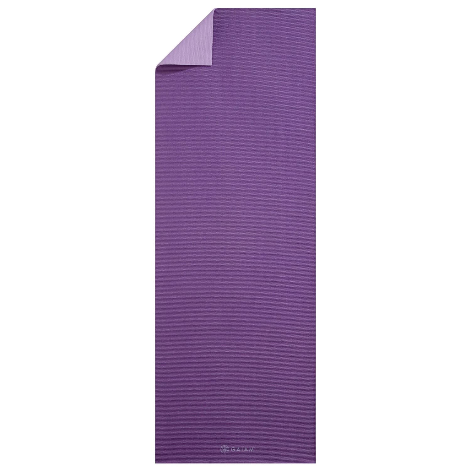 Постелка за йога Gaiam 6 mm Premium 2-Color Yoga Mat Yoga mat - Plum Jam