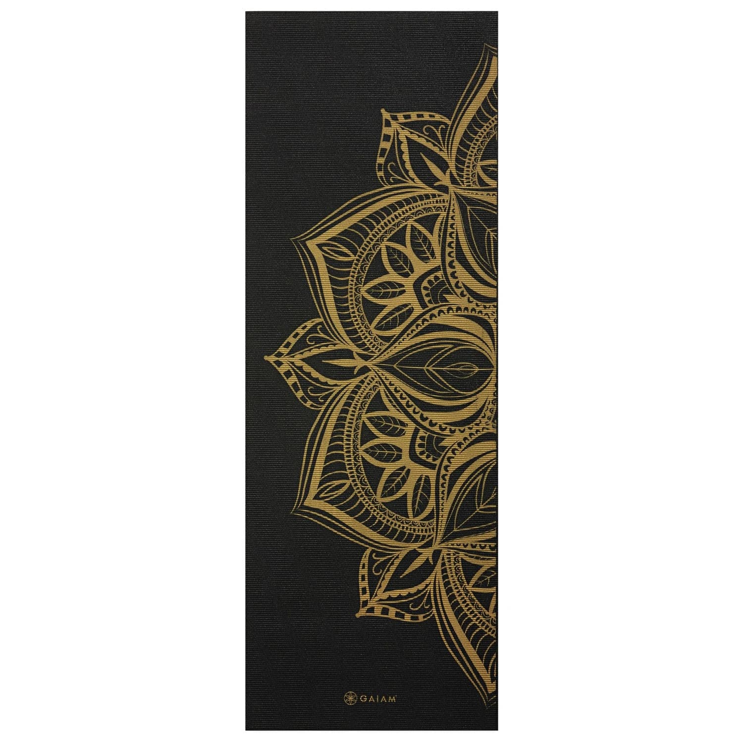 Постелка за йога Gaiam 6 mm Premium Metallic Yoga Mat Yoga mat - Bronze Medallion