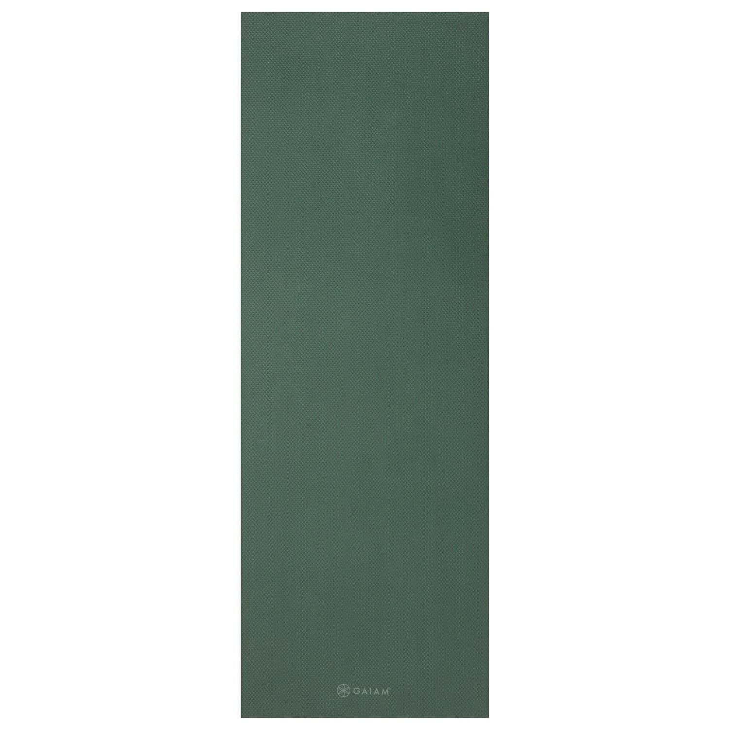 Постелка за йога Gaiam Yoga Mat 4 mm Solid Yoga mat - Dark Green