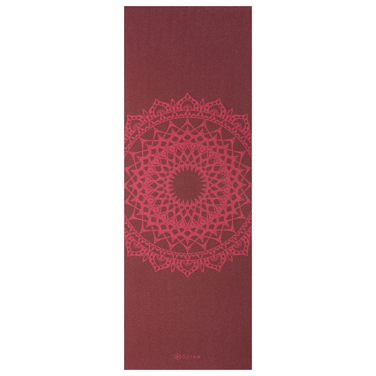 Постелка за йога Gaiam Marrakesh Yogamatte Printed Yoga mat - Cherry