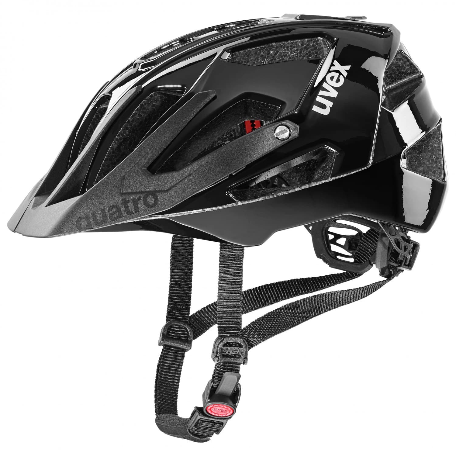 Каска за планинско колоездене Uvex Quatro Bike helmet - All Black