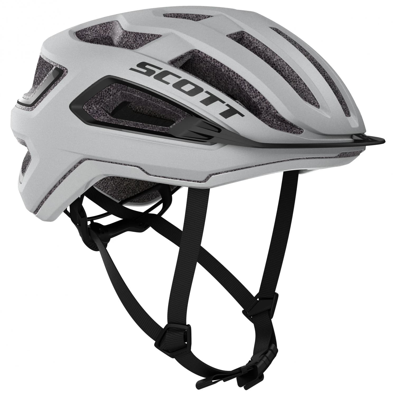 Каска за планинско колоездене Scott Helmet Arx (Ce) Bike helmet - Vogue Silver / Black