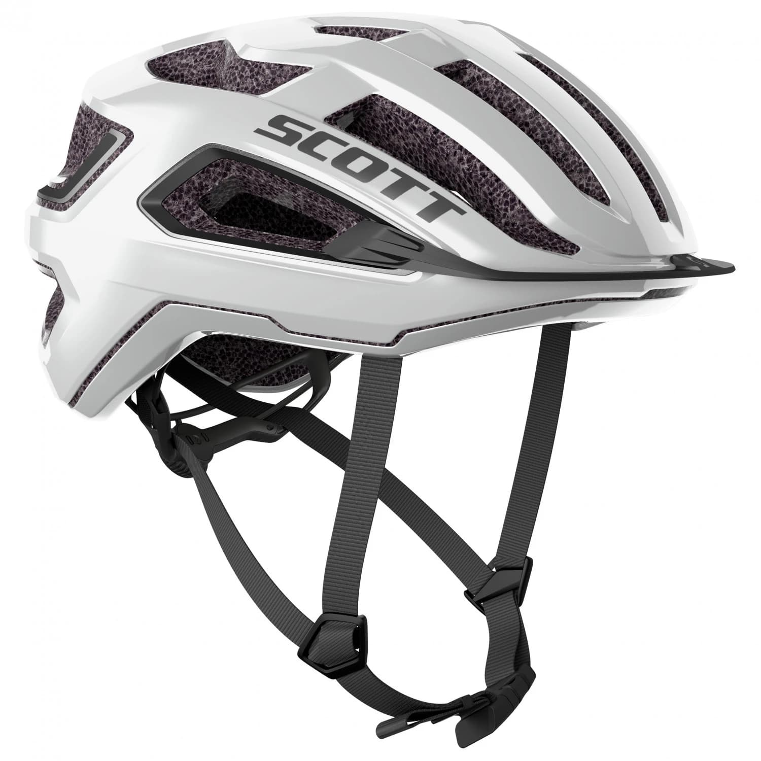 Каска за планинско колоездене Scott Helmet Arx (Ce) Bike helmet - White