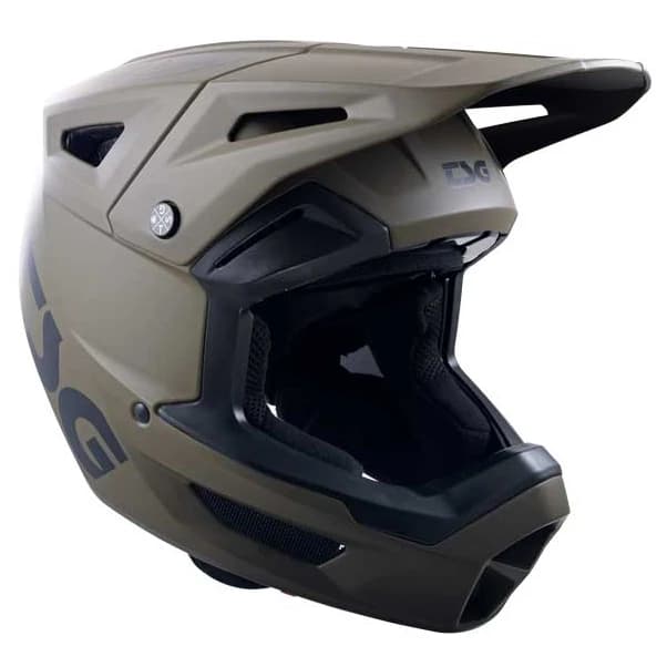Full Face каска TSG Sentinel Solid Color Bike helmet - Satin Olive